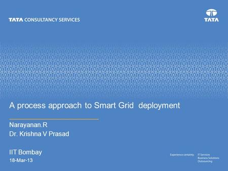 A process approach to Smart Grid deployment