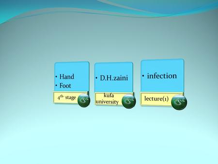 surgery/ Dr.H.Zaini Lecture (1) Kufa/university * Hand is an organ of grasp as well as an organ of sensation expression & to place in optimal position.