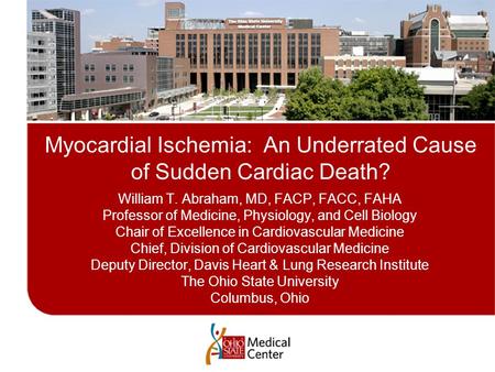 Myocardial Ischemia: An Underrated Cause of Sudden Cardiac Death?