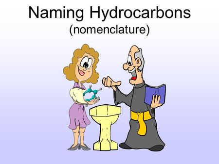 Naming Hydrocarbons (nomenclature) Drawing Structures: It’s All Good 2-butene This is called the “condensed structure” CH 3 CH=CHCH 3 Using brackets.
