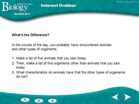 Interest Grabber What’s the Difference?