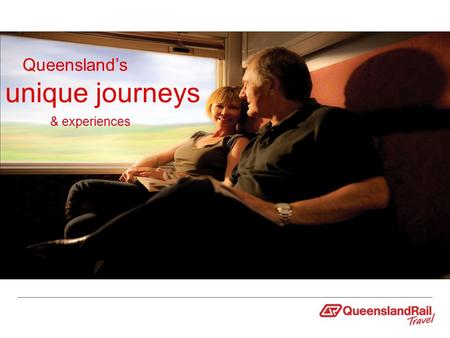 Queensland’s unique journeys & experiences. Network map.