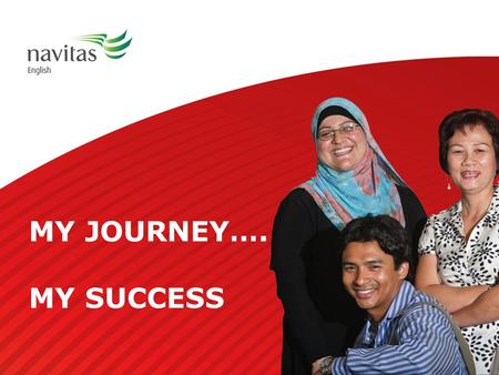 MY JOURNEY…. MY SUCCESS. navitasenglish.com The journey you are about to embark on will take you through Amine’s life. From where he was to where he is.
