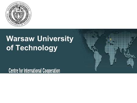 Warsaw University of Technology. Warsaw University of Technology Main Building.