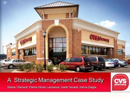 A Strategic Management Case Study