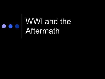 WWI and the Aftermath. Preparing for War -War Industries Board: gov’t regulation of industry to produce war goods -Opportunities for Women /Minorities: