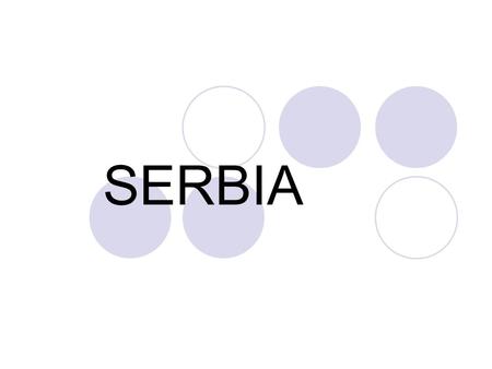 SERBIA. Country Profile Ethnic affiliations of population of Serbia,2002 Serbs 82.9 Hungarians 3.9 Bosniaks 1.9 Roma 1.4 Croats 0.9 Albenians 0.8 Slovaks.