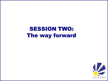 SESSION TWO: The way forward. Lessons from Great Depression THE ROARING TWENTIES.