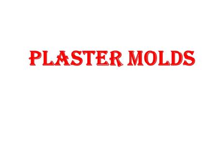 Plaster Molds. George Segal plaster sculptures of people!