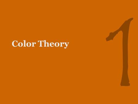 1 Color Theory. 2 What is Color Theory? Premeditated use of color.