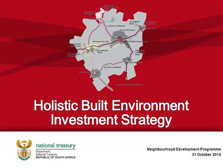 Neighbourhood Development Programme 31 October 2014.