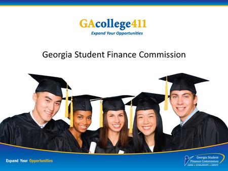 Georgia Student Finance Commission Who Are You?