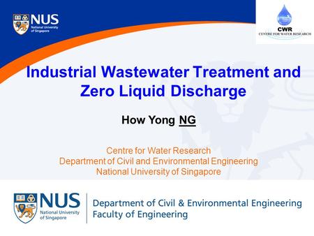 Industrial Wastewater Treatment and Zero Liquid Discharge