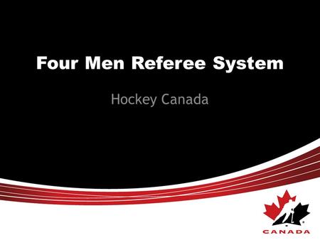 Four Men Referee System