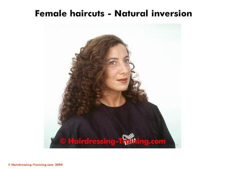 Female haircuts - Natural inversion