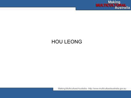 HOU LEONG.