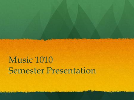 Music 1010 Semester Presentation. BRUCEROWLAND Composer and Conductor.