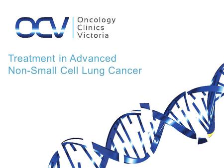 Treatment in Advanced Non-Small Cell Lung Cancer.