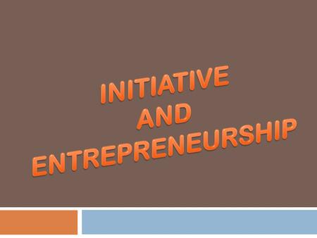 The sense of initiative and entrepreneurship consist of developing the ability of the person to turn ideas into action. It is related to creativity, innovation.