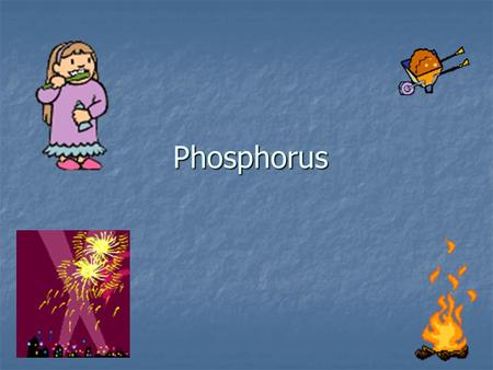 Phosphorus. P Phosphorus was found in 1669. I It was discovered by a German alchemist named Hennig Brandt. It is never found free in nature. White phosphorus.