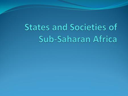 Before We Begin May be helpful to review Chapter 3 to refresh your thinking about Africa. Period of 1000-1500 CE is often a time frame used in the essay.