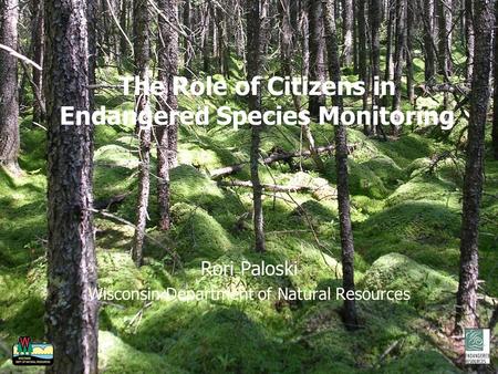The Role of Citizens in Endangered Species Monitoring Rori Paloski Wisconsin Department of Natural Resources.