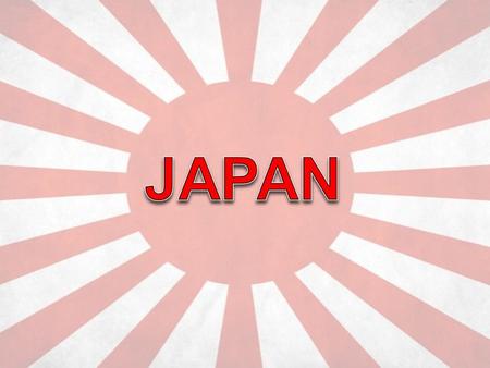 Japan What I know about Japan What I want to learn about Japan What I learned about Japan Refer to your Notes Packet.