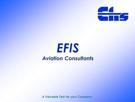 A Valuable Tool for your Company EFIS Aviation Consultants.