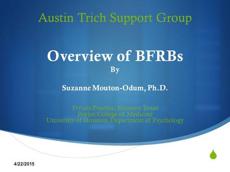 Austin Trich Support Group