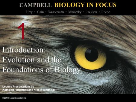 Introduction: Evolution and the Foundations of Biology