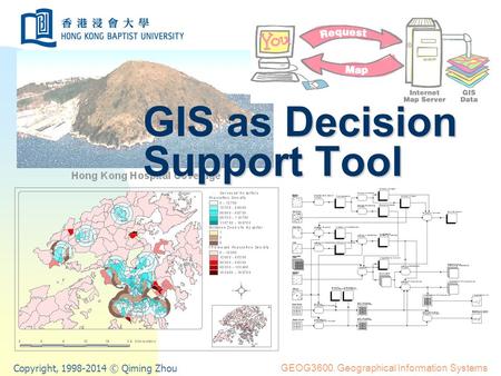 Copyright, 1998-2014 © Qiming Zhou GEOG3600. Geographical Information Systems GIS as Decision Support Tool.