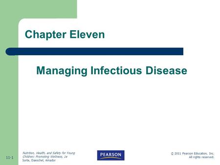 Managing Infectious Disease