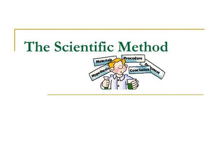 The Scientific Method. Consumer Reporting Magazine Helping consumers make smart choices! To Robert R. Lazar Middle School: We here at Consumer Reporting.
