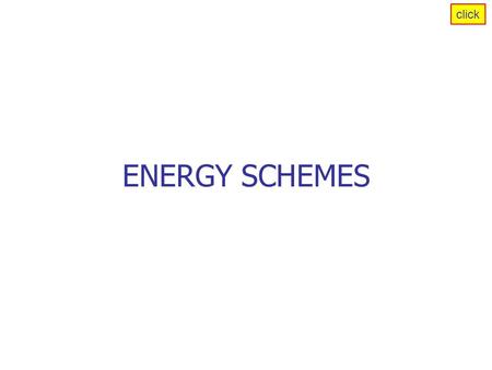 ENERGY SCHEMES click. Energy-Efficiency Review of General Principles: Case A (Very Popular): Start with high quality heat & cascade its use until it cools.