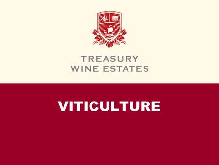 VITICULTURE. INTRODUCTION In this module, we will introduce the basic terms and concepts of viticulture — the science of fine wine grape growing. We will.