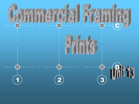 Commercial Framing C D 1 2 3 Prints Unit 13.