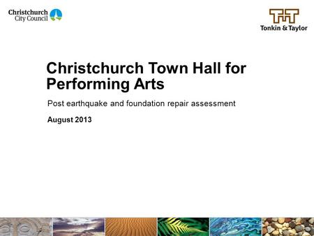 Christchurch Town Hall for Performing Arts