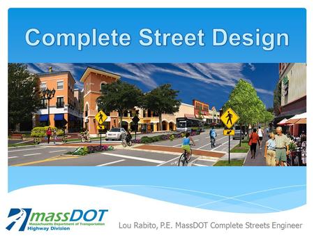 Complete Street Design