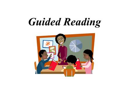 Guided Reading Objectives General Understanding of Guided Reading Essential Elements of G.R. Dyer-Kelly’s G.R. Book Club Structure Use of Icons to build.