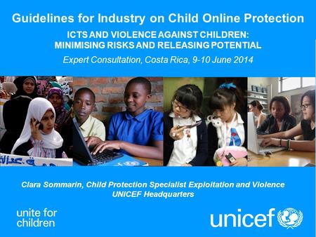 Guidelines for Industry on Child Online Protection