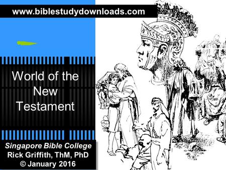 World of the New Testament
