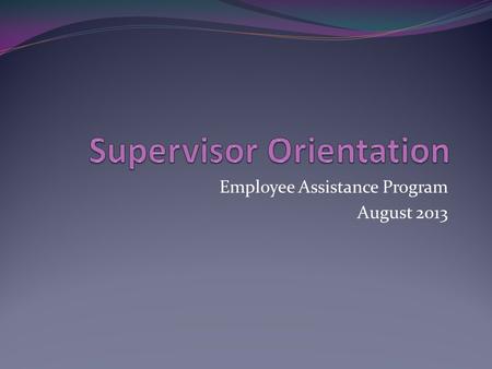 Employee Assistance Program August 2013. Experience providing counseling services for over 13 years Woman owned, small business located in Eureka, Missouri.