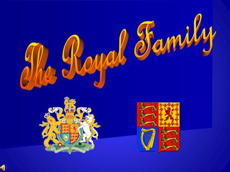 The British Royal family The 1 st game The flag of Great Britain.
