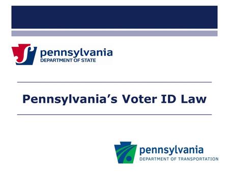 Pennsylvania’s Voter ID Law