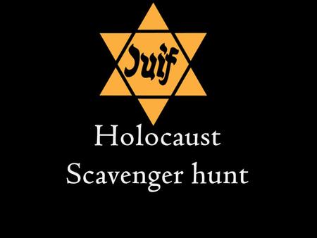  These are some of the frequently asked questions about the Holocaust that most students ask. In your table groups divide the questions and answer them.