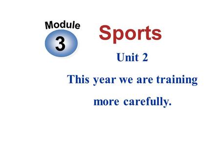 This year we are training