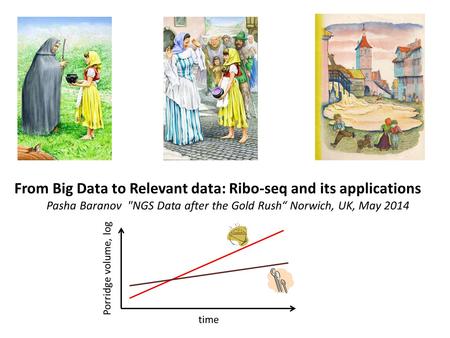 Pasha Baranov NGS Data after the Gold Rush“ Norwich, UK, May 2014