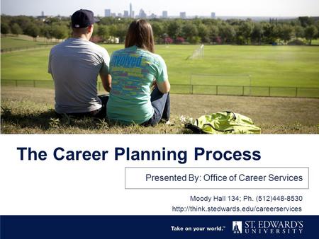The Career Planning Process Presented By: Office of Career Services Moody Hall 134; Ph. (512)448-8530