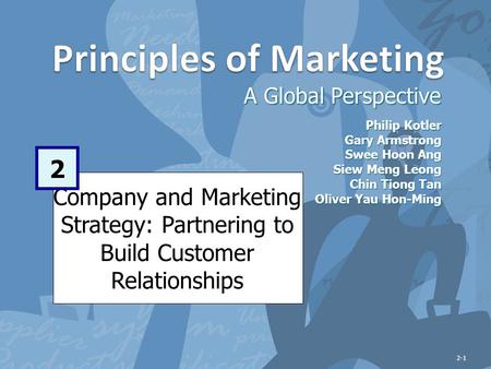 Learning Objectives After studying this chapter, you should be able to: Explain companywide strategic planning in its four steps Discuss how to design.