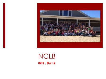 NCLB. Title 1 Grant  Allocation = $316,479  Plus transfer $23,475 from Title II = 339,954  Services for students- reading and math $303,110  Administration.